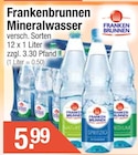 Mineralwasser im Getränke City Prospekt Mineralwasser von Frankenbrunnen im aktuellen Getränke City Prospekt für 5,99 €