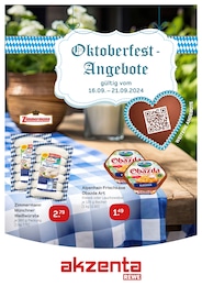 Akzenta Prospekt für Düsseldorf: "Oktoberfest-Angebote", 8 Seiten, 16.09.2024 - 21.09.2024