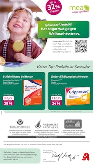 mea - meine apotheke Prospekt der Woche "Unsere Dezember-Angebote" Seite 1, 01.12.2025 bis 31.12.2025 für Nördlingen Aktueller mea - meine apotheke Prospekt "Unsere Dezember-Angebote" Seite 1 von 4 Seiten für Nördlingen