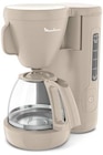 Cafetière filtre Moulinex FG2M0B10 Cafetiere filtre Morning Gris chaud - Moulinex en promo chez Darty Cafetière filtre Moulinex FG2M0B10 Cafetiere filtre Morning Gris chaud - Moulinex dans le catalogue Darty