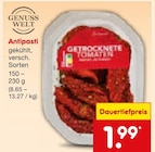 Aktuelle Feinkostlebensmittel Angebote bei Netto Marken-Discount in Essen Aktuelles Antipasti Angebot bei Netto Marken-Discount in Essen ab 1,99 €