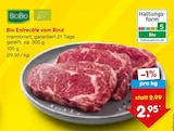 Entrecôte vom Rind von Bio im aktuellen Netto Marken-Discount Prospekt für 2,95 €