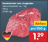 Keulenbraten vom Jungbullen bei Netto Marken-Discount im Flörsheim Prospekt für 1,29 €