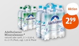 Mineralwasser von Adelholzener im aktuellen tegut Prospekt für 2,99 €