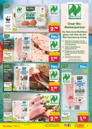 Bio Eier Angebot im aktuellen Netto Marken-Discount Prospekt auf Seite 7