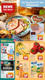 REWE Prospekt für Allmersbach mit 26 Seiten REWE Prospekt für Allmersbach: "Dein Markt", 26 Seiten, 15.09.2025 - 20.09.2025