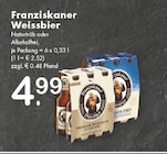 Naturtrüb im Angebot bei TOP Getränke in Viersen Naturtrüb Angebote von Franziskaner bei TOP Getränke Viersen für 4,99 €