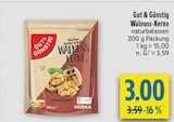 Walnuss-Kerne im Angebot bei diska in Chemnitz Walnuss-Kerne Angebote von Gut & Günstig bei diska Chemnitz für 3,00 €