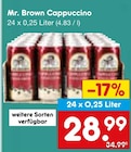 Cappuccino Angebote von Mr. Brown bei Netto Marken-Discount Mannheim für 28,99 €
