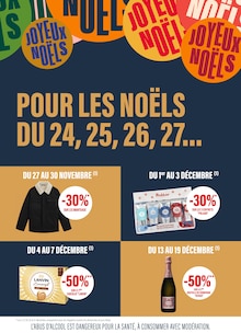 Catalogue Monoprix de la semaine 48, "LE GUIDE DE NOËL", page 2, 22/11/2023 - 31/12/2023 Prospectus Monoprix en cours, "LE GUIDE DE NOËL", page 2 sur 84