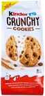 Crunchy Cookies von Kinder für 2,79 € bei Kaufland im Angebot Crunchy Cookies von Kinder im aktuellen Kaufland Prospekt