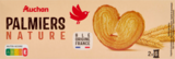 BISCUITS PALMIERS AUCHAN - AUCHAN en promo chez Auchan Hypermarché Nancy à 1,46 €
