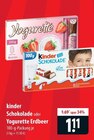 Schokolade Angebote von kinder bei famila Nordost Stralsund für 1,11 €