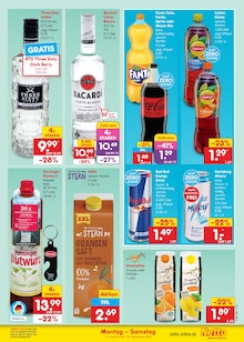 Vodka im Netto Marken-Discount Prospekt "Aktuelle Angebote" mit 70 Seiten (Magdeburg)