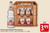 Mineralwasser Angebote von Schwarzwald-Sprudel bei EDEKA Lahr für 3,99 €