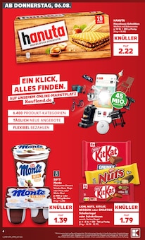 Schokolade im aktuellen Kaufland Prospekt (Hannover) Schokolade im Kaufland Prospekt "Hier bin ich richtig" mit 72 Seiten (Hannover)