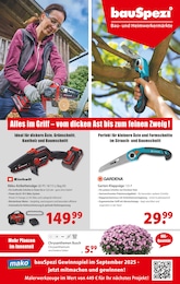 bauSpezi Prospekt mit 10 Seiten (Thalmässing)