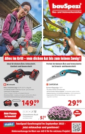Aktueller bauSpezi Baumärkte Prospekt in Freystadt und Umgebung, "Alles im Griff – vom dicken Ast bis zum feinen Zweig!" mit 10 Seiten, 05.09.2025 - 22.09.2025