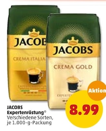 Kaffee von JACOBS im aktuellen Penny-Markt Prospekt für 8.99€
