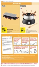 Appareil Raclette Angebote im Prospekt "JOYEUSES FÊTES & MEILLEURS PRIX" von Carrefour Market auf Seite 54