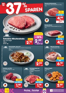Schweinefleisch im Netto Marken-Discount Prospekt "Aktuelle Angebote" mit 71 Seiten (Braunschweig)