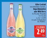 Hugo Alkoholfrei im Angebot bei Marktkauf in Altenburg Hugo Alkoholfrei Angebote von Käfer bei Marktkauf Altenburg für 2,49 €