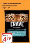Katzentrockenfutter im Angebot bei GLOBUS in Bruchsal Katzentrockenfutter Angebote von Crave bei GLOBUS Bruchsal für 4,79 €