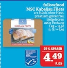 MSC Kabeljau Filets von followfood im aktuellen Marktkauf Prospekt