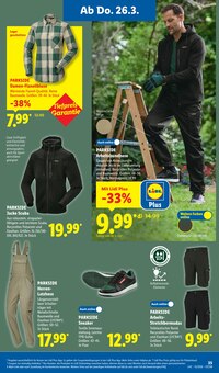 Arbeitshose im Lidl Prospekt "LIDL LOHNT SICH" mit 74 Seiten (Leipzig)