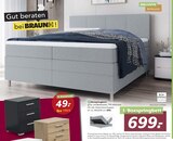 Boxspringbett im Angebot bei BRAUN Möbel-Center in Freiburg Boxspringbett Angebote bei BRAUN Möbel-Center Freiburg für 699,00 €
