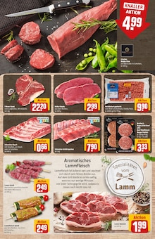 Lamm Angebot im aktuellen REWE Prospekt auf Seite 9