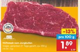 Hüftsteak vom Jungbullen von Gut Ponholz im aktuellen Netto Marken-Discount Prospekt