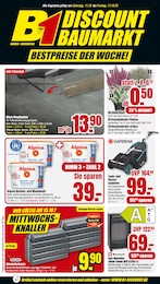 B1 Discount Baumarkt Prospekt für Mohlsdorf mit 4 Seiten B1 Discount Baumarkt Prospekt für Mohlsdorf: "BESTPREISE DER WOCHE!", 4 Seiten, 11.10.2025 - 17.10.2025