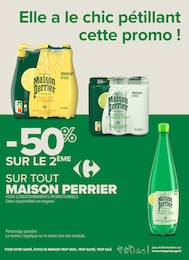 Prix et réduction Perrier dans le prospectus Carrefour Proximité en cours Offre Perrier dans le catalogue Carrefour Proximité du moment à la page 19