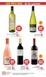 Prix et réduction Vin Blanc dans le prospectus U Express en cours Offre Vin Blanc dans le catalogue U Express du moment à la page 21