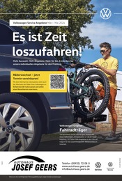 Volkswagen Prospekt für Haren (Ems): "Frühlingsfrische Angebote", 1 Seite, 01.03.2024 - 31.05.2024