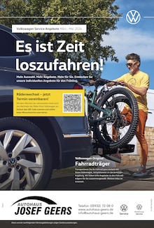 Volkswagen Prospekt Frühlingsfrische Angebote mit  Seite in Fresenburg und Umgebung