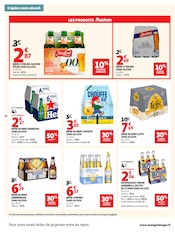 Promos Bière dans le catalogue "OFFRES DU MOMENT" de Auchan Hypermarché Bière en promo dans le catalogue Auchan Hypermarché à la page 10