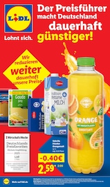Aktueller Lidl Prospekt mit Getränke, "Der Preisführer macht Deutschland dauerhaft günstiger!", Seite 1