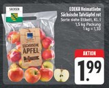 EDEKA Rochlitz - Sächsische Tafeläpfel rot Angebot im Prospekt Sächsische Tafeläpfel rot bei EDEKA im Rochlitz Prospekt für 1,99 €