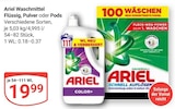 Waschmittel Flüssig Angebote von Ariel bei GLOBUS Kempen für 19,99 €
