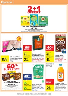 Promotion Lipton dans le prospectus Carrefour, valable du 10/02/2026 au 23/02/2026 Promo Lipton dans le catalogue Carrefour du moment à la page 64