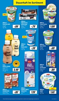 Sahne im Lidl Prospekt "LIDL LOHNT SICH" mit 68 Seiten (Oberhausen)