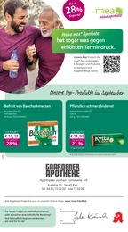 mea - meine apotheke Prospekt für Kiel mit 4 Seiten mea - meine apotheke Prospekt für Kiel: "Unsere September-Angebote", 4 Seiten, 01.09.2025 - 30.09.2025