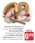 EDEKA - Premium-Fleischwurst im Ring Angebot im Prospekt Premium-Fleischwurst im Ring bei EDEKA im Prospekt "" für 0,99 €