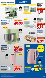 Promos Cafetière dans le catalogue "DESTINATION GOURMANDE" de Lidl Cafetière en promo dans le catalogue Lidl à la page 55