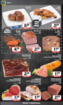 Wurst im aktuellen EDEKA Prospekt (Recklinghausen) Wurst im EDEKA Prospekt "Aktuelle Angebote" mit 18 Seiten (Recklinghausen)