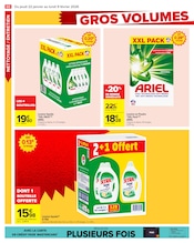 Ariel Angebote im Prospekt "GROS VOLUMES = PETITS PRIX" von Carrefour Ariel Angebote im Prospekt "GROS VOLUMES = PETITS PRIX" von Carrefour auf Seite 62