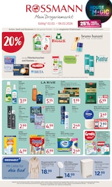 Geschirrspüler im Rossmann Prospekt in Dormagen Aktueller Rossmann Prospekt mit Geschirrspüler, "Mein Drogeriemarkt", Seite 1