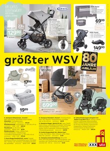 Kinderwagen im XXXLutz Möbelhäuser Prospekt "Deutschlands größter WSV" mit 16 Seiten (Göttingen)